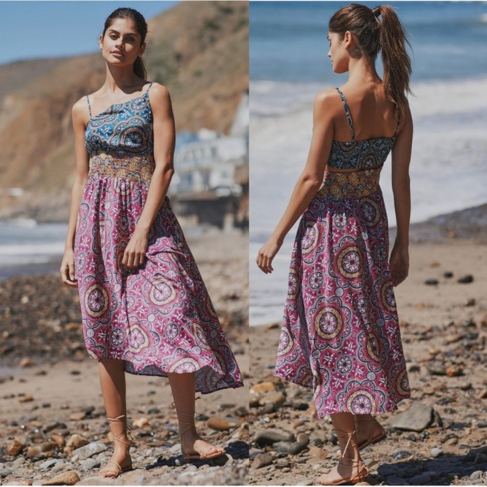 Anthropologie Cut Out Midi Dress - New never worn
